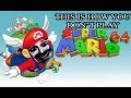 This Is How You DON'T Play Super Mario 64 (0utsyder Edition)