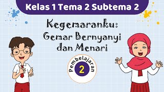 Tematik Kelas 1 Tema 2 Subtema 2 Pembelajaran 2