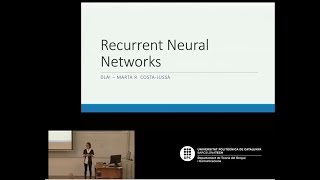 Recurrent Neural Networks (DLAI D7L1 2017 UPC Deep Learning for Artificial Intelligence)