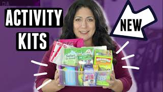 NEW Activity Kits for KIDS  - Ideas for Boredom Busters
