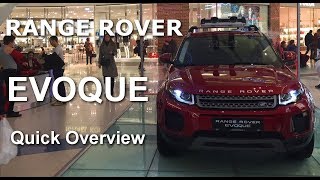 2018 Land Rover Range rover Evoque QUICK REVIEW best & beautiful 2017 new