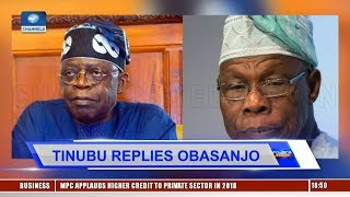 Politics Of 2019 Elections: Tinubu Replies Obasanjo