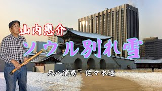 山内惠介　ソウル別れ雪　尺八演奏：佐々木透