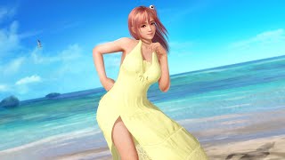 【DOAXVV】 호노카 스태미너 SSR 획득 장면 (Honoka SSR Shower Scene)