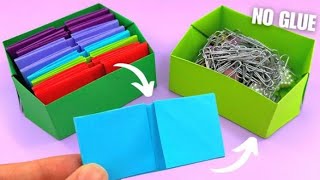 Origami Pop Up Box, How To Make Paper storage Box, Paper Craft, @Tonniartandcraft