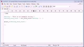 PHP 34 String Functions Part 1