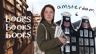 come book shopping with me in Amsterdam 📖 + book haul