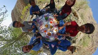 Iran Fars Province - Mountains Sheep and Goats and Picknick