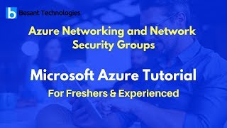 Azure Networking and Network Security Groups | Microsoft Azure Tutorial For Beginners