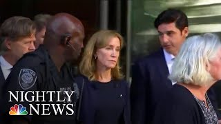 Felicity Huffman’s 14-Day Prison Sentence Sparks Debate | NBC Nightly News
