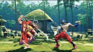 Senryo Kyoshiro vs Basara (Hardest AI) - Samurai Shodown