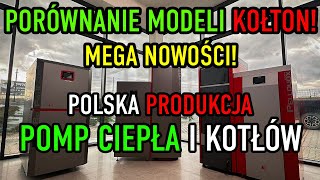 KOŁTON gruntowa pompa ciepła na R290?! Omówienie POLSKICH kotłów i pomp od KOŁTON! Zapowiedź nowości