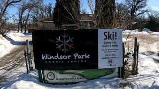 Cross Country Skiing in Winnipeg (Windsor Park Nordic Centre)