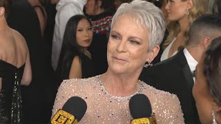 Why Jamie Lee Curtis Dressed Like an Oscar to the Academy Awards (Exclusive)