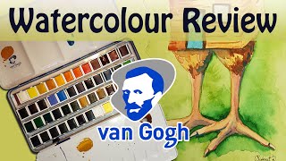 Van Gogh Watercolour Unboxing & Review | AAA July 