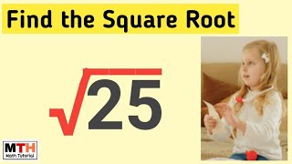 Simplify square root of 25 | Math Tutorial