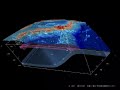 地球内部構造の３Ｄ表示 ～日本列島の地形～