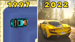 Evolution of GTA Games 1997-2022