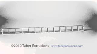 Heavy and Wide Aluminum Extrusion by Taber Extrusions