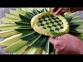coconut leaf sunflower/Nature art/eco friendly decoration/kurutholai decor