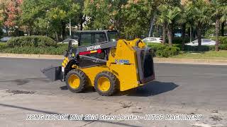 HITOP MACHINERY - XC740K XCMG Mini Skid Steer Loader with Attachments