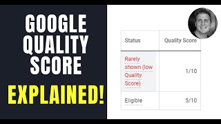 What is Quality Score? / Google Ads Quality Score Explained