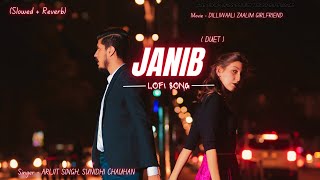 JANIB (DUET) ( Slowed + Reverb ) LoFi Song 💝 Arijit Singh 💖 Divyendu Sharma 💓 Love Song