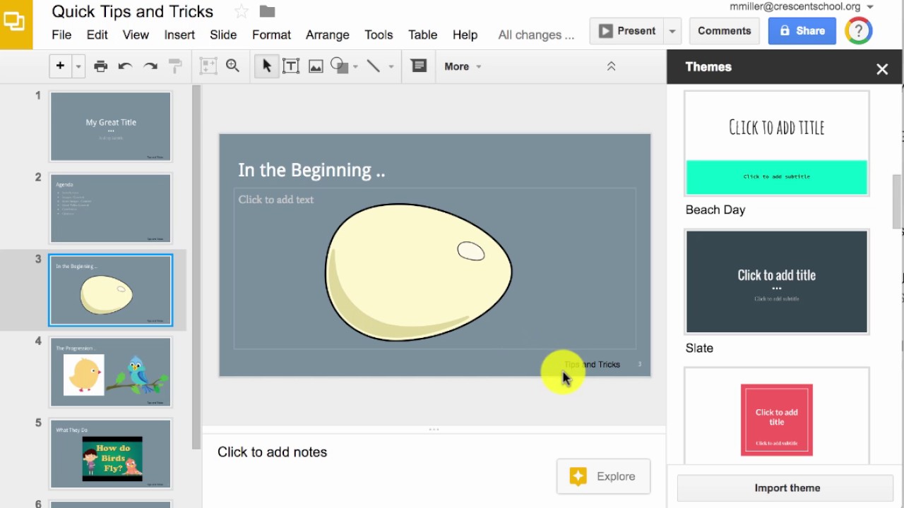 Google Slides Quick Tips And Tricks Full Youtube