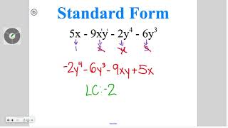 Algebra 7-1: Adding and Subtracting Polynomials