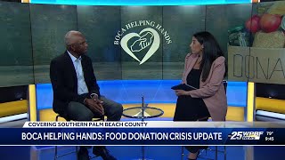 Boca Helping Hands: Food donation crisis update