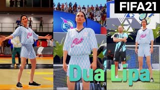 Dua Lipa, FIFA 21 Volta Foot Ball - PS4 피파21두아 리파