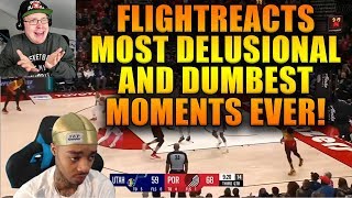 Reacting To FlightReacts MOST DELUSIONAL & DUMBEST MOMENTS EVER