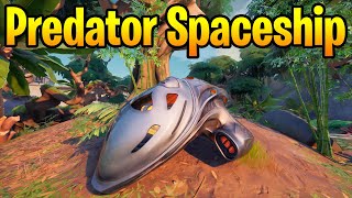 The Predator Spaceship has arrived in Fortnite!