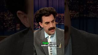 😂Unveiling Controversy: My Film's Bold Take on Anti-Semitism 💥 #borat #latenightshow #viralcomedy
