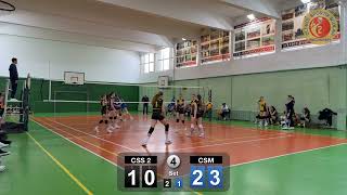 4K CAMPIONATUL MUNICIPAL DE VOLEI U15 24/25 / 11 ianuarie 2025 / CSS 2 - CSM București / Setul 4