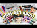 HUGE ART SUPPLIES HAUL! | Arteza Art Supplies Review + Unboxing