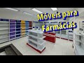 Móveis para Farmácia - Projeto 3D 60109 - cliente: Hitalo