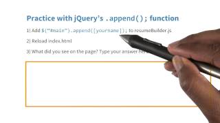 .append() Quiz - JavaScript Basics