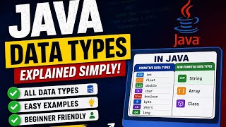 Java Programming Basics | Data Types Explained