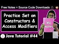 Java Tutorial: Exercise on Access Modifiers and Constructors