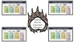 Adding with an Expanded Algorithm