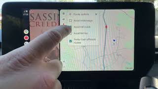 Suzuki Across - How to Manage Route Avoidances in Google Maps