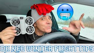 DJI Neo Cold Weather Flying Tips