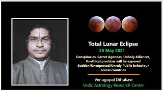 Total Lunar Eclipse On 26 May 2021