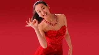 浅田真央、可愛すぎる「オッケー！！」ポーズを披露！！ ／浅田真央出演ロッテガーナチョコレートCM