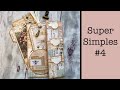 Super Simples #4: Create an Entire Junk Journaling Page With Circle Pocket Tuck and a Loaded Flipout
