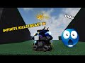 How to get INFINITE KILLSTREAK in Roblox The Strongest Battlegrounds (Private Server!)