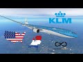 Infinite Flight: Boston (BOS) to Amsterdam (AMS) | KLM Airlines | Airbus A330-300