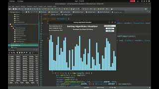 Sorting Algorithms Visualizer in Java - Final Version
