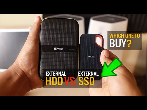 External SSD VS. External HDD  Which one to BUY?